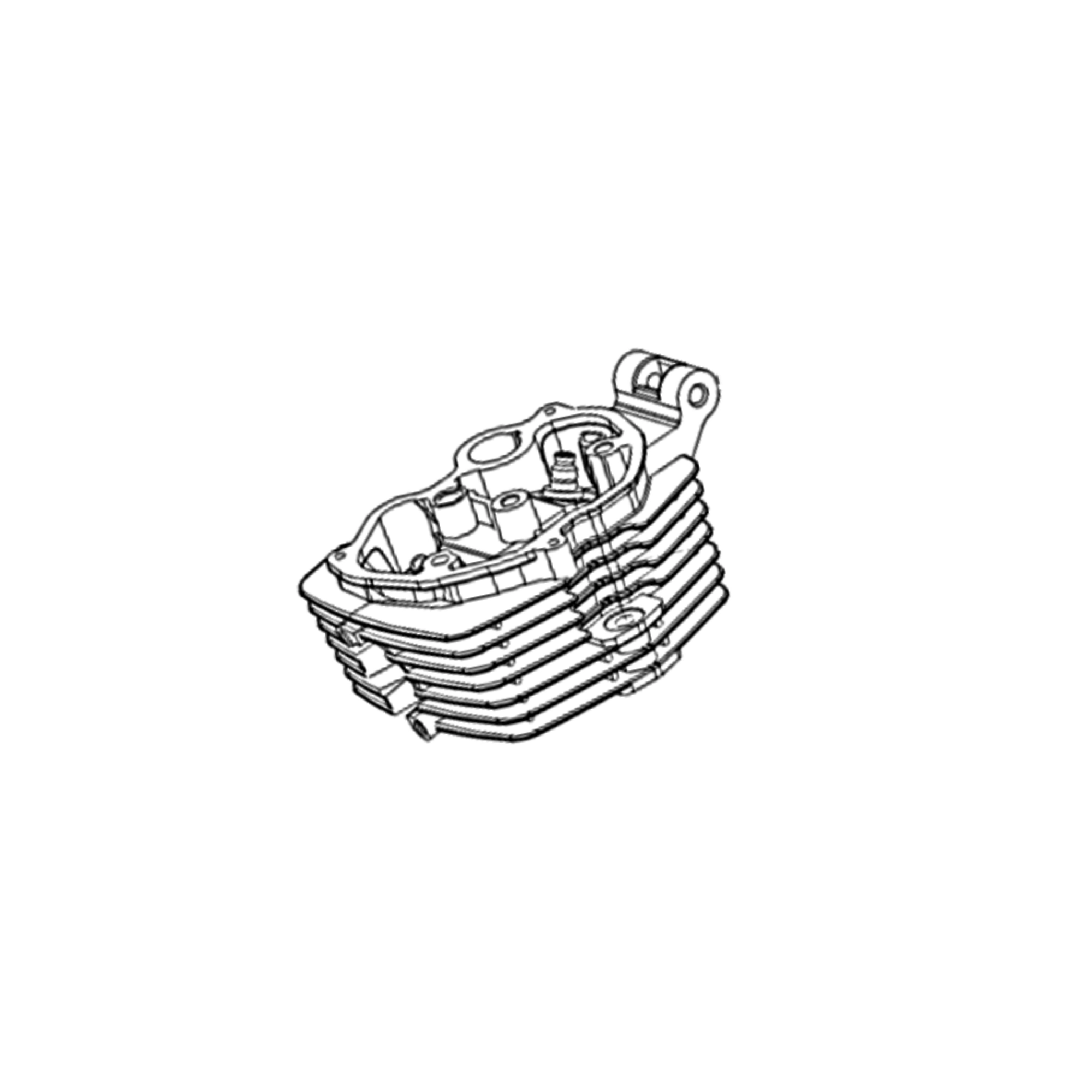 KUBA SUPERLIGHT 125 SİLİNDİR ÜST KAPAK #KM 74299